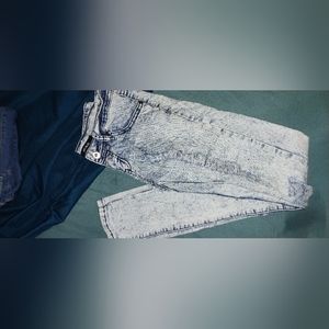 Acid Washed Skinny Jeans
